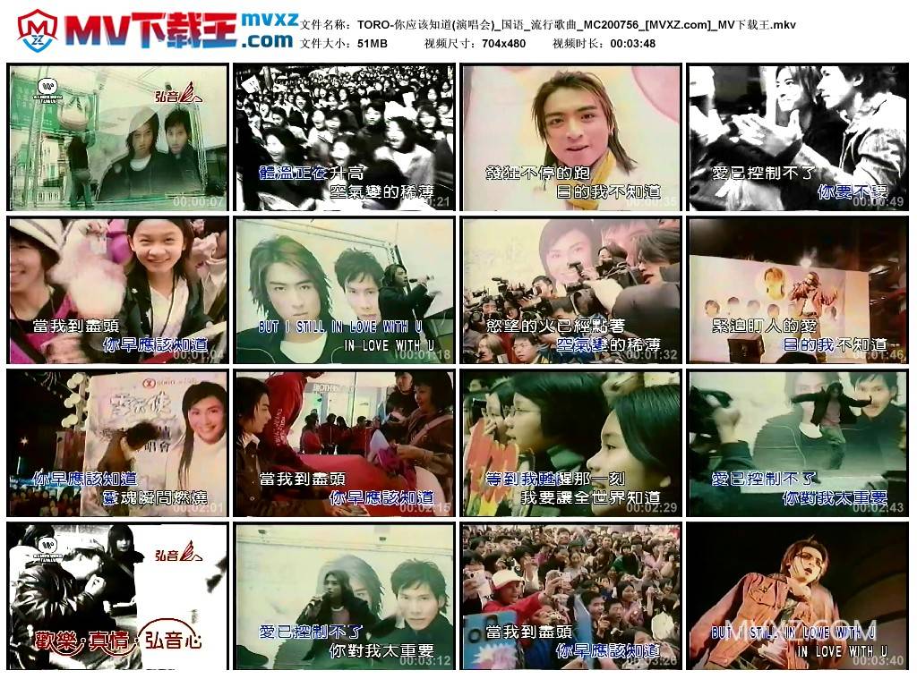TORO-你应该知道(演唱会)_国语_流行歌曲_MC200756